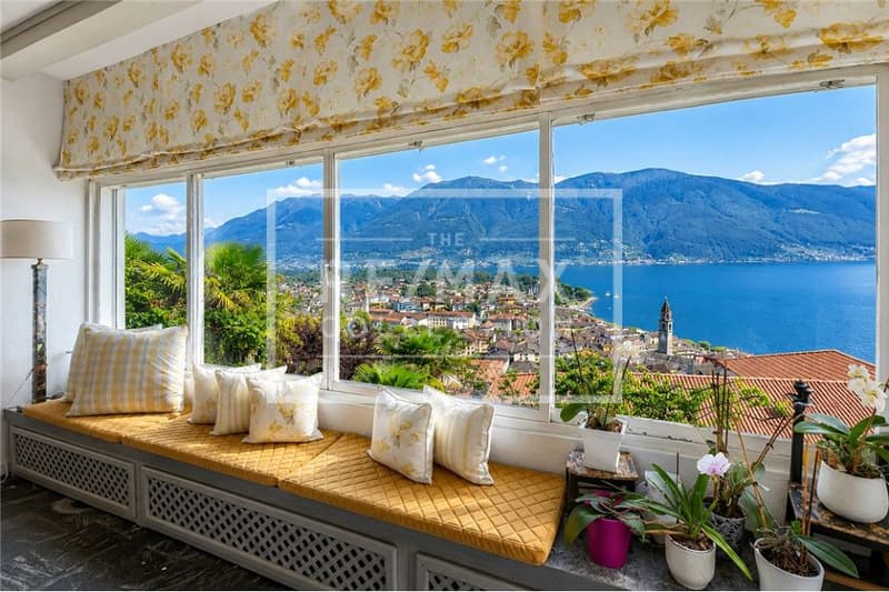 Villa in posizione privilegiata ad Ascona con vista sul lago (4)
