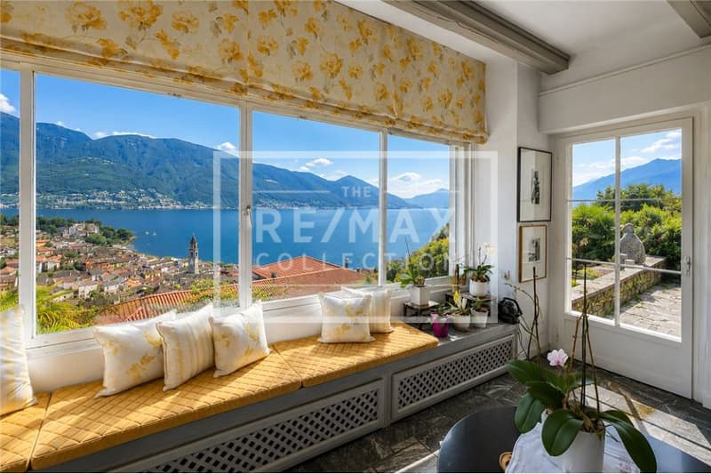 Villa in posizione privilegiata ad Ascona con vista sul lago (3)