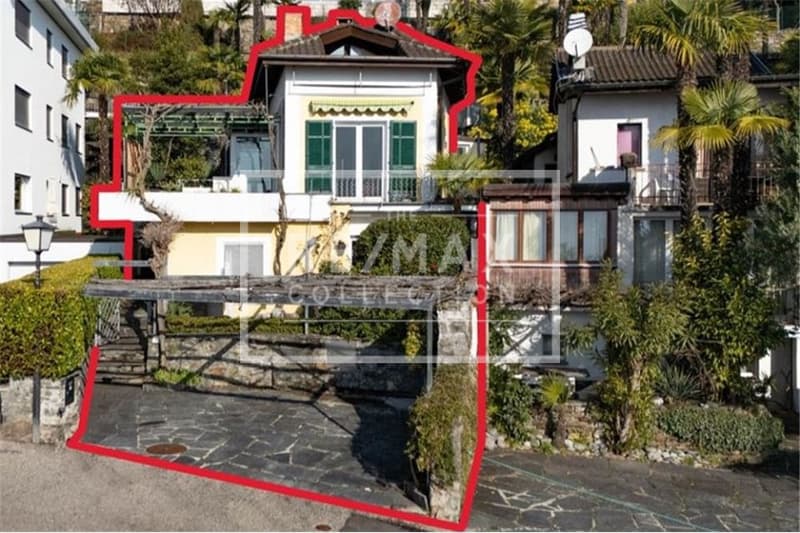 Affascinante Villetta con vista lago in posizione privilegiata ad Ascona (4)