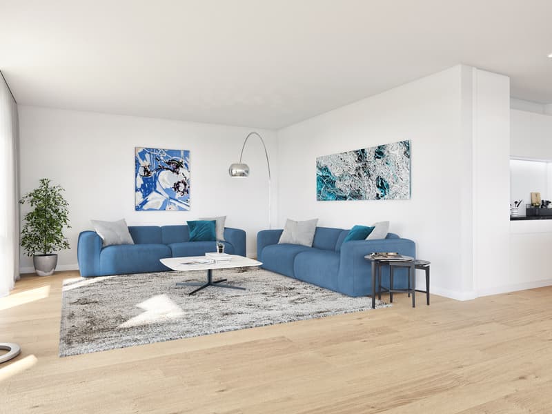 Appartamento in giardino 3,5 locali (3)