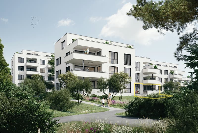 Appartamento in giardino 3,5 locali (7)