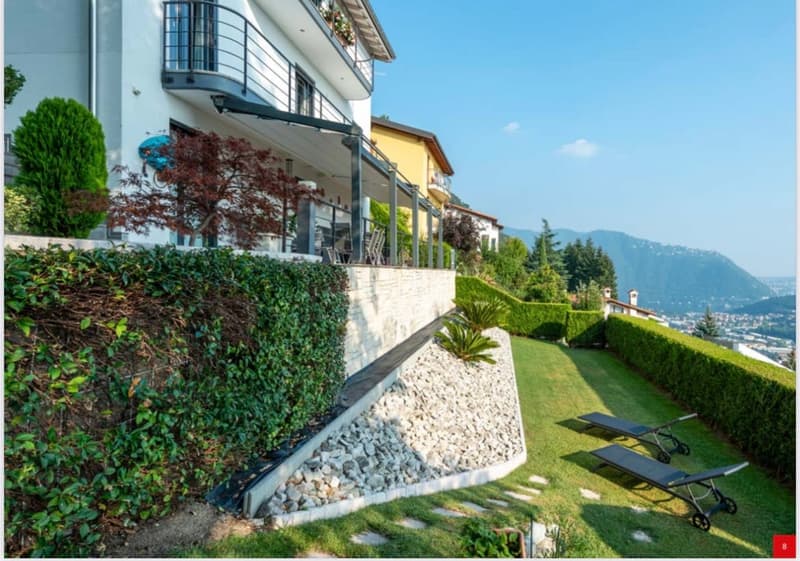 Vacallo - perfetta villa di 3 loc con vista sul Lago di Como (1)