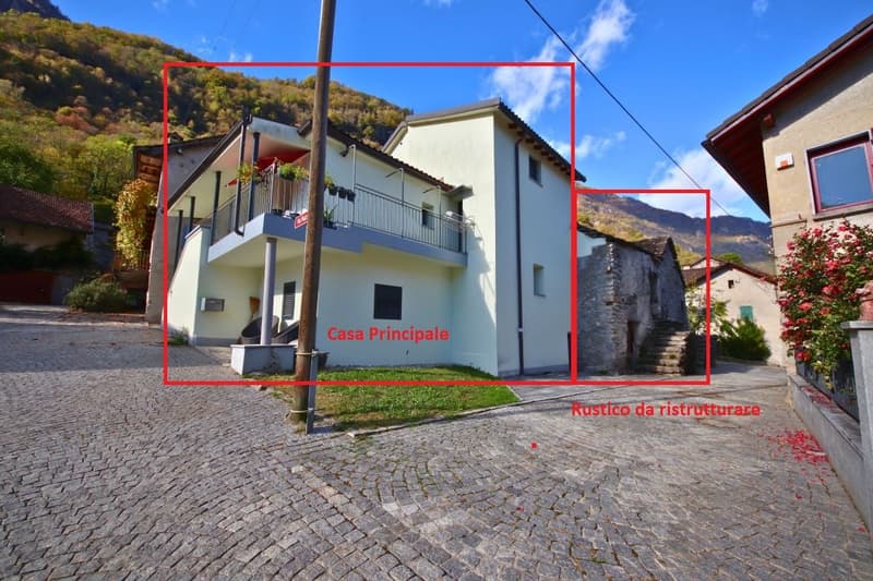 Haus mit 5.5 Zimmern in Bellinzona, sehr charmant (1)