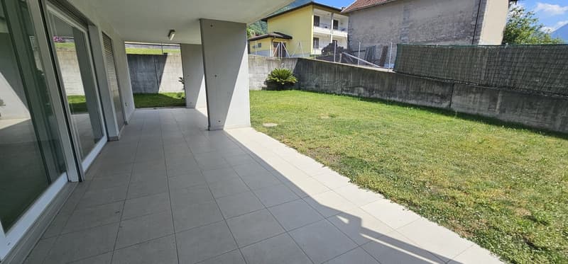 Helles 3-Zimmer-Apartment mit Garten in Bellinzona – sofort verfügbar (2)