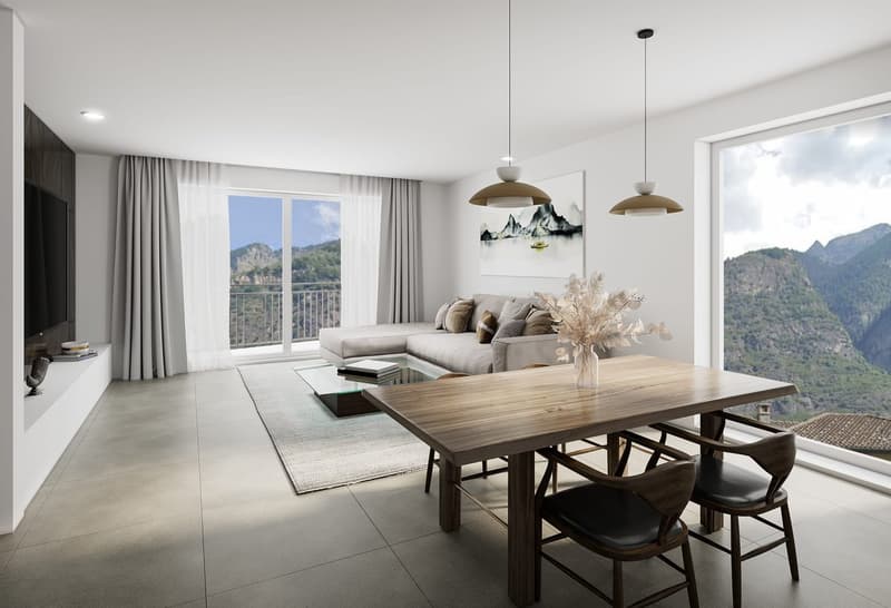 Appartement moderne de 3.5 pièces avec vue et beau jardin (1)