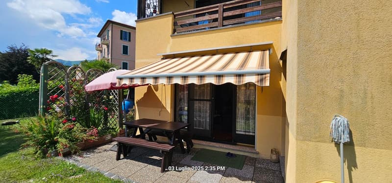 Accogliente appartamento di 3.5 locali a Cademario con piscina e vista panoramica (4)