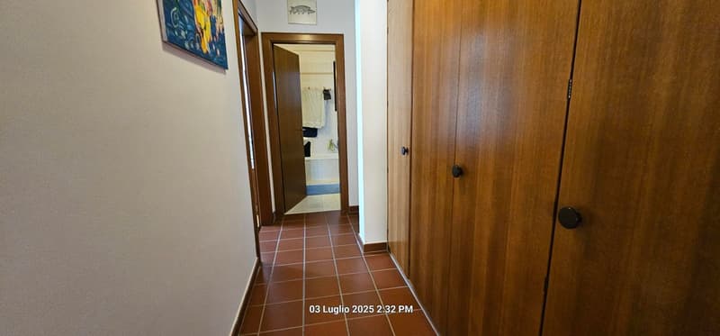 Accogliente appartamento di 3.5 locali a Cademario con piscina e vista panoramica (10)