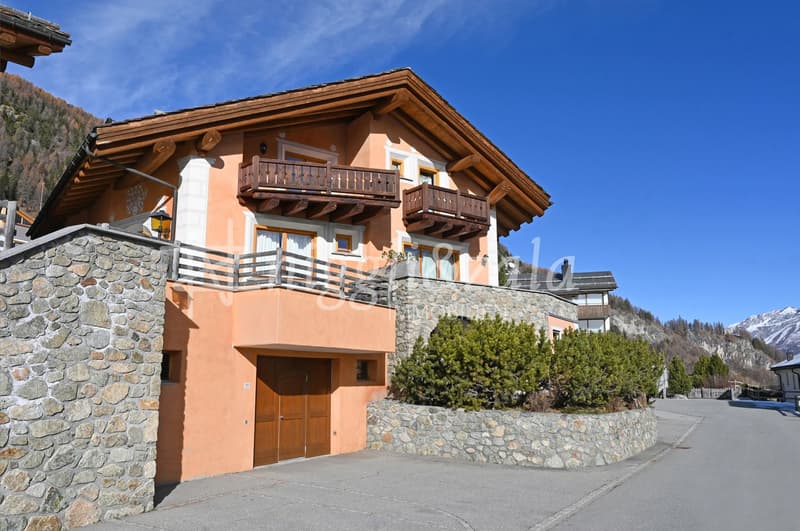 Sunny attic apartment with alpine flair and breathtaking views (6)
