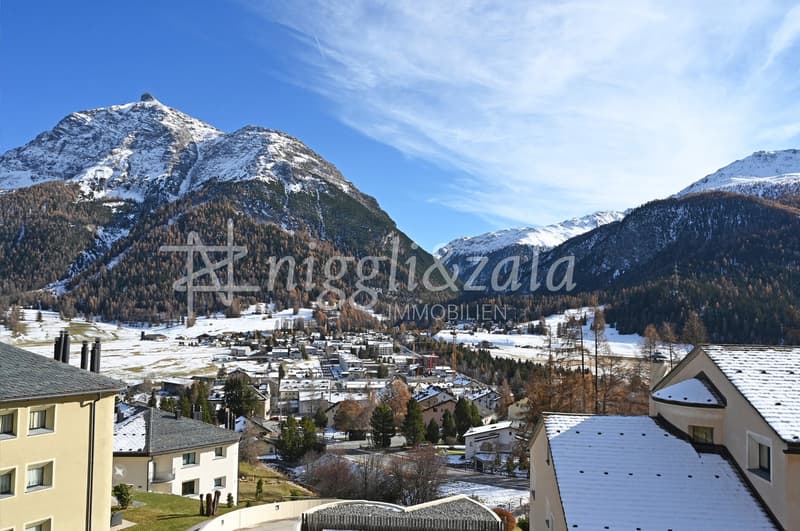 Sunny attic apartment with alpine flair and breathtaking views (3)