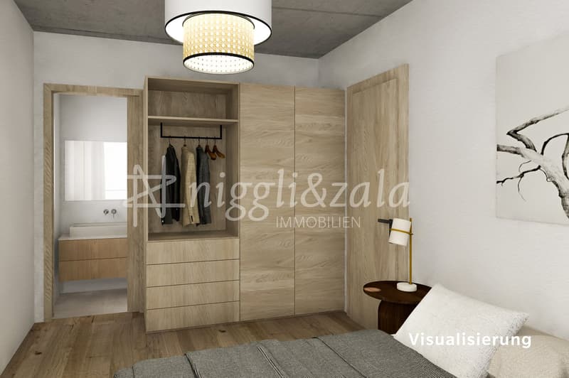 Letzte Wohnung - geschmackvolle 4.5-Zimmerwohnung mit Loggia für Ortsansässige (4)