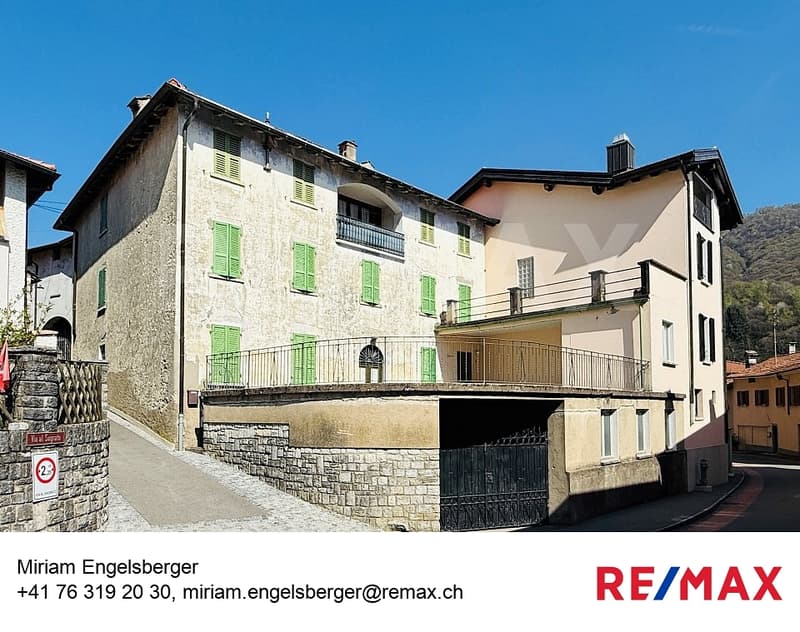 Casa da ristrutturare a Caneggio: ottima opportunità d'investimento (1)