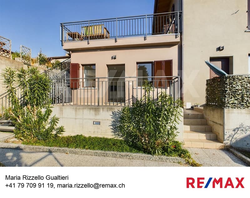 Appartamento 3 locali, in residenza di nucleo con giardino (1)