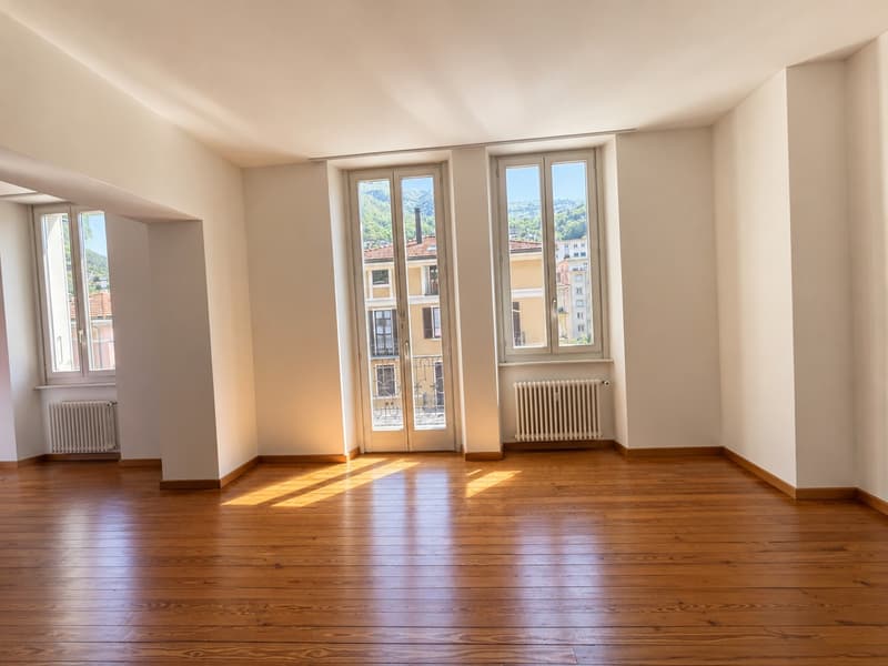 Rent 5.5 rooms completely renovated in a historic house – privileged location (7)