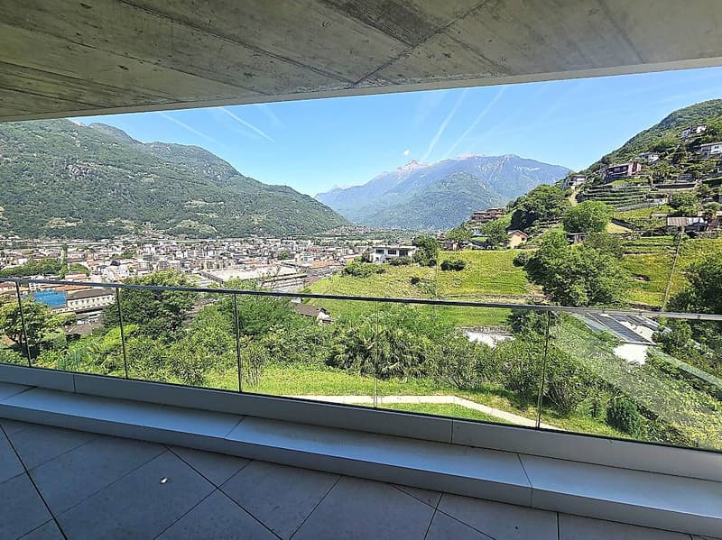 4,5 pièces avec vue splendide à Bellinzona/Daro (1)