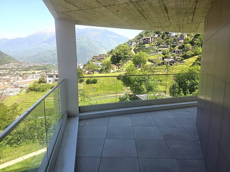 Wohnung 4.5 mit herrlicher Aussicht in Bellinzona-Daro (10)