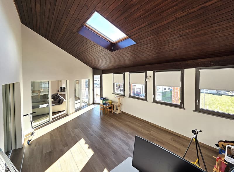 Splendido attico di 5.5 locali con piscina ad Arbedo-Castione (22)