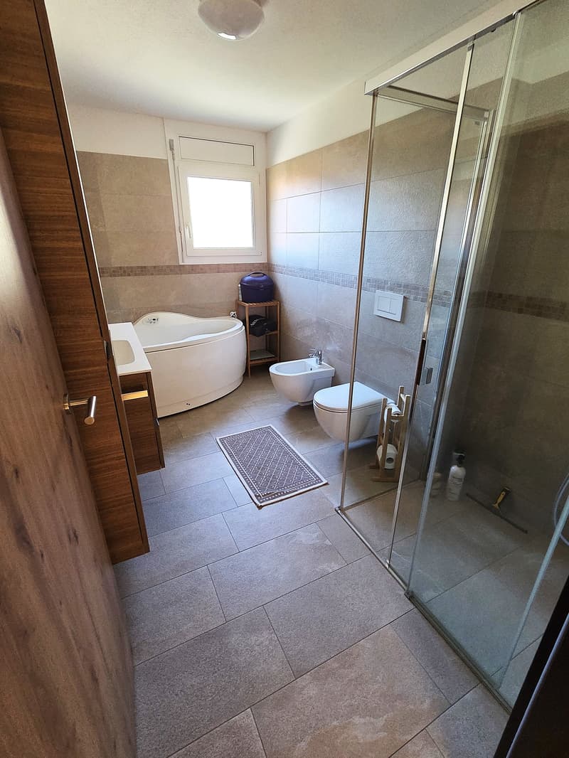 Splendido attico di 5.5 locali con piscina ad Arbedo-Castione (13)