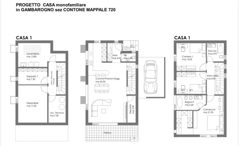 Moderna villetta da costruire a Contone (3)