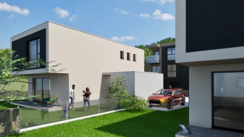 Moderna villetta da costruire a Contone (7)