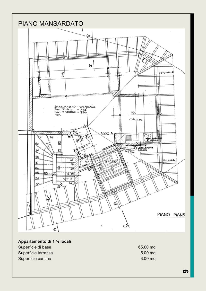 Accogliente appartamento monolocale mansardato a Bellinzona (9)