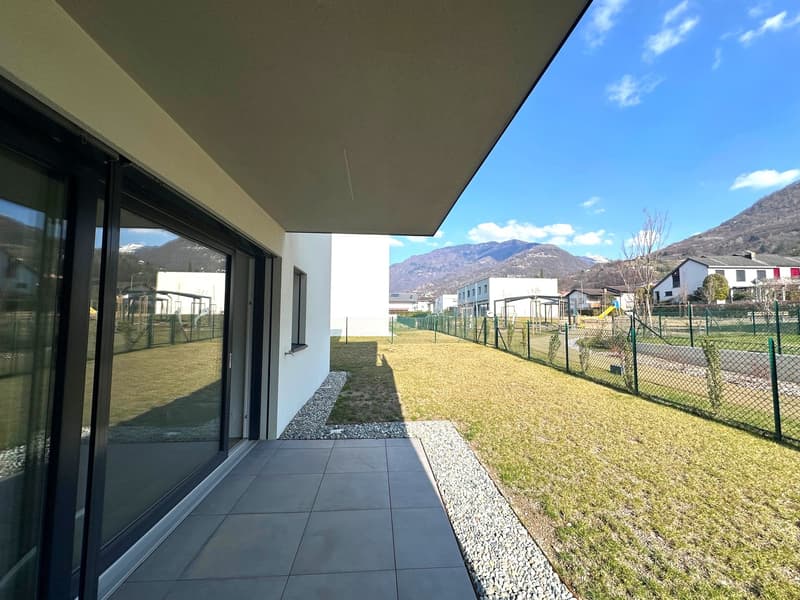 Nuovi appartamenti di 2.5 locali con giardino, Al Guast 21 a Camorino (4)