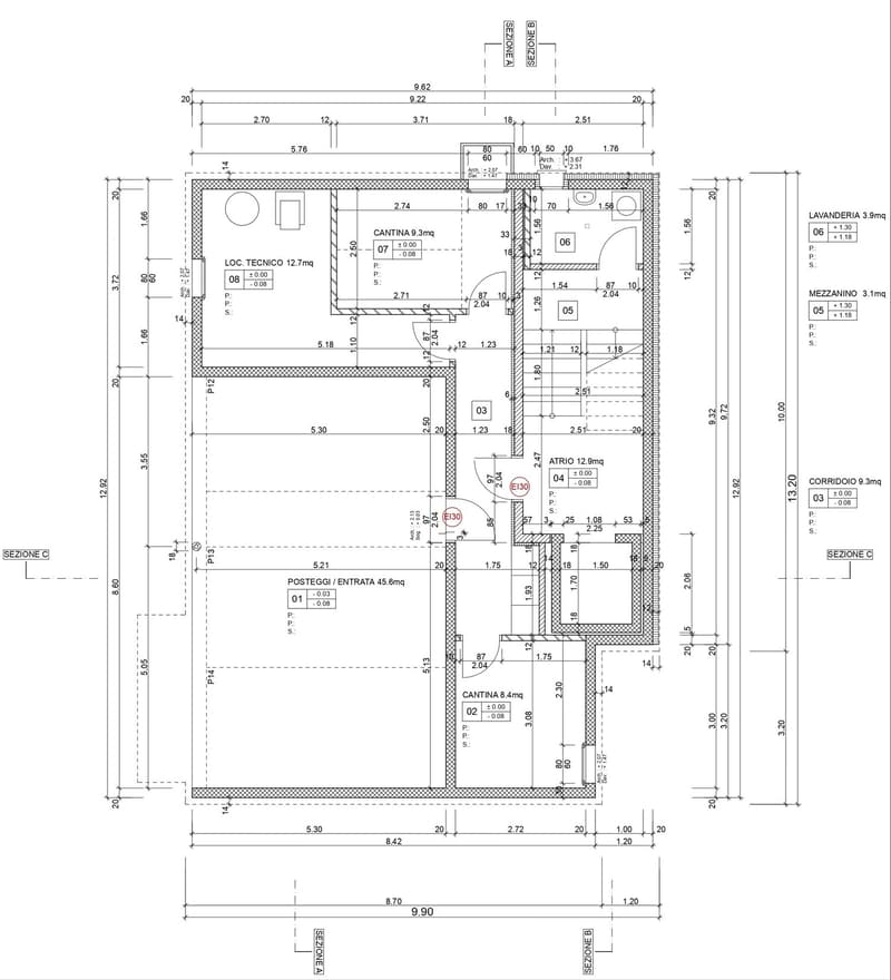 Apartment 3 ½ rooms, 1st Floor, residential area Lumino (12)
