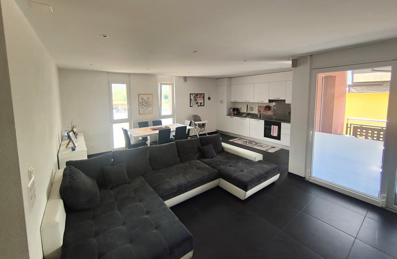 Appartamento 4 ½ locali, 2° e ultimo piano, zona residenziale Monte Carasso (5)