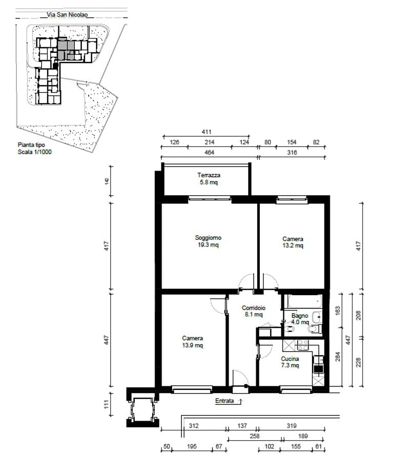 3.5 rooms completely renovated in Tenero (13)