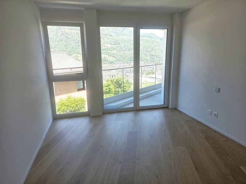 Helles 4-Zimmer-Apartment mit Panoramablick in Bellinzona (13)
