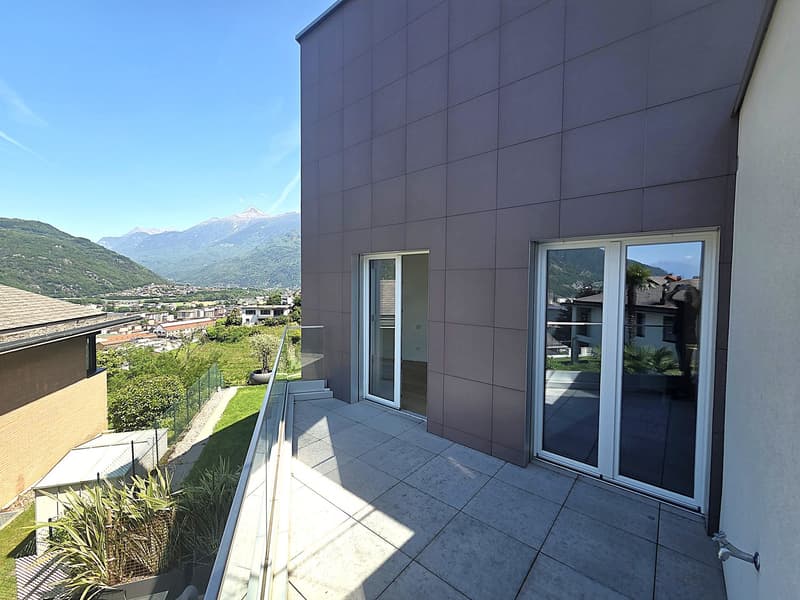 Helles 4-Zimmer-Apartment mit Panoramablick in Bellinzona (8)