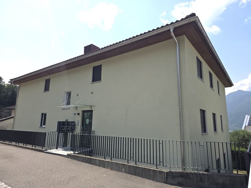 Appartamento di 3.5 locali con Giardino a Camorino (6)