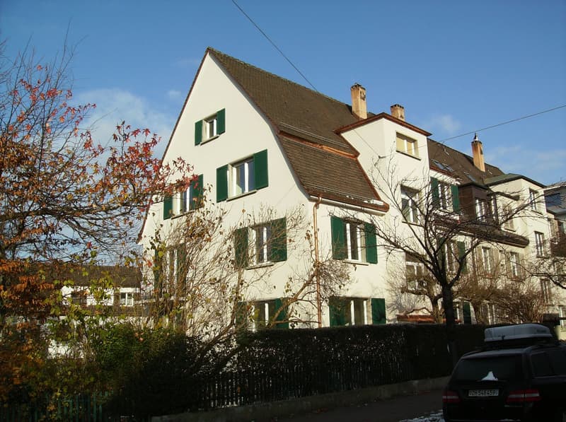 Loftwohnung mit sichtbaren Dachbalken b. Milchbuck, grosszügig, modern, 2stöckig, ruhig (1)
