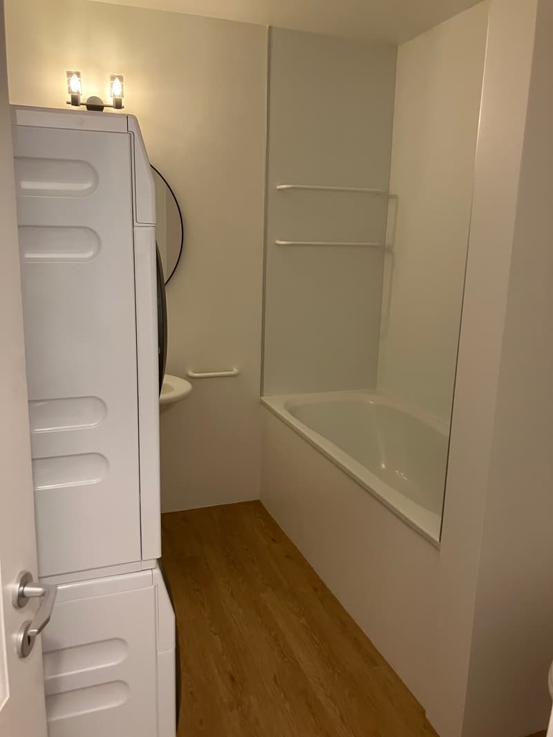 Bad/ WC mit Waschturm
