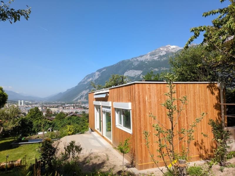 Ecological Tiny House in an idyllic location with a large seating area and garden (1)