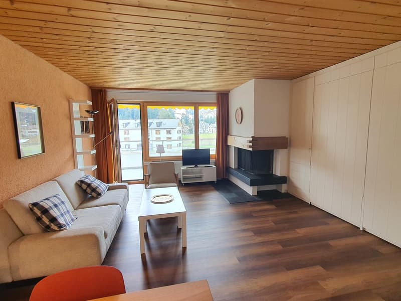 Furnished studio for rent in Parpan (3)