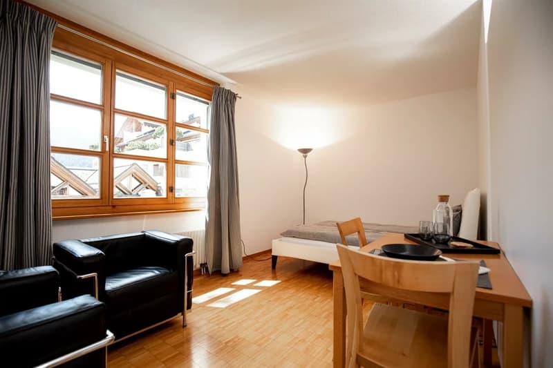 Möbliertes Studio an bester Zentrumslage in Lenzerheide (1)