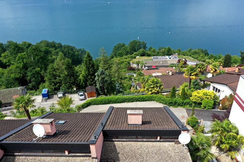 Maisonette-Wohnung mit Panoramasicht auf den Lago Maggiore (1)