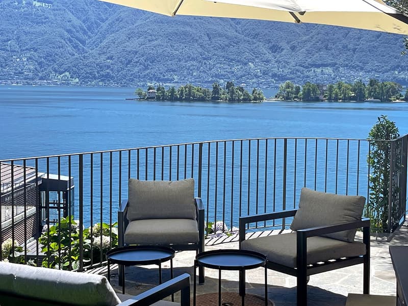 5-Zimmer-Ferienwohnung mit schöner Aussicht auf den Lago Maggiore in Porto Ronco (1)