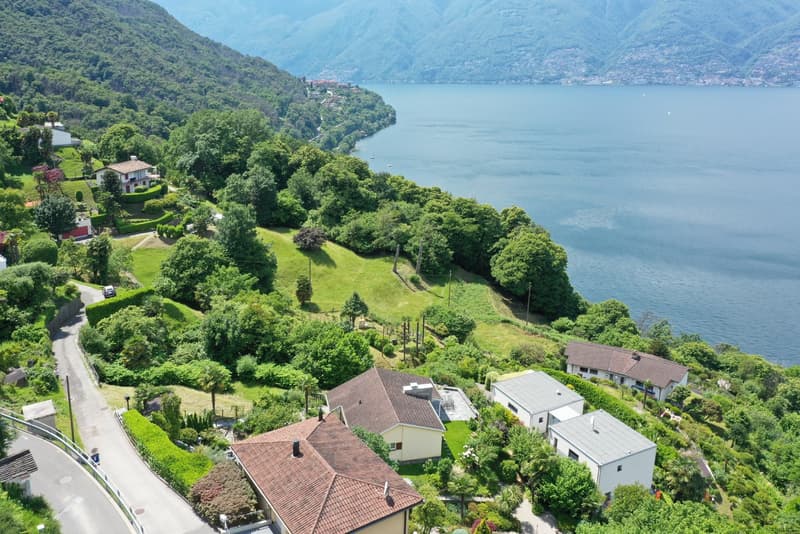 Baugrundstück mit Panoramasicht auf den Lago Maggiore (5)