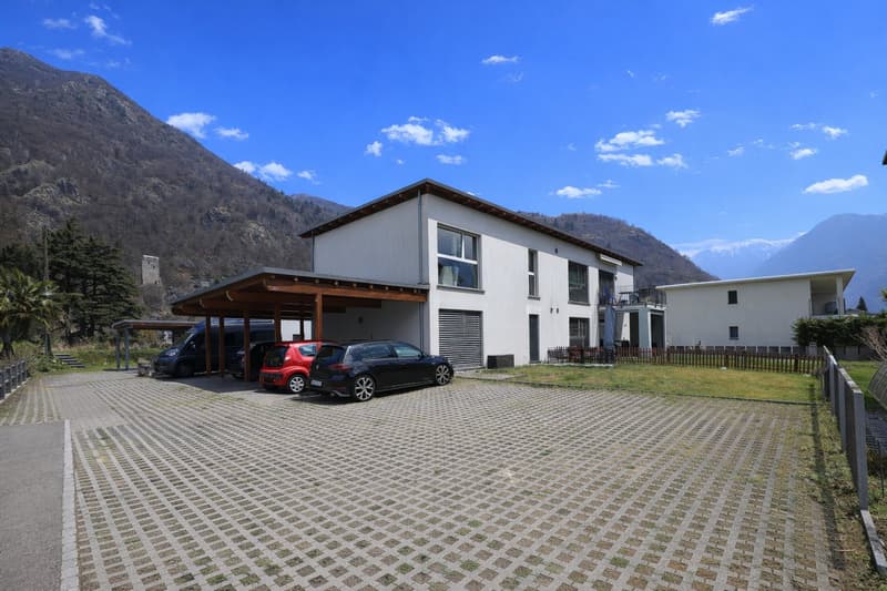 Moderno appartamento in una zona tranquilla a San Vittore con 2 posteggi (1)