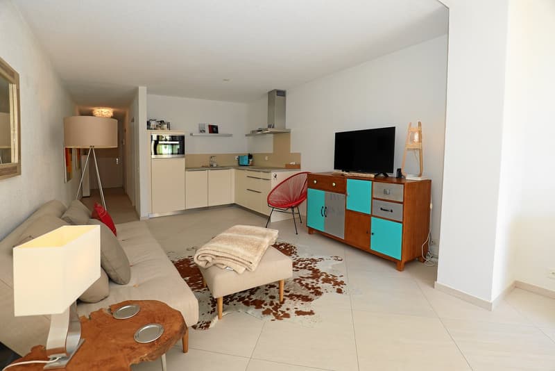 Modern 2-room apartment, sunny with a beautiful view (8)