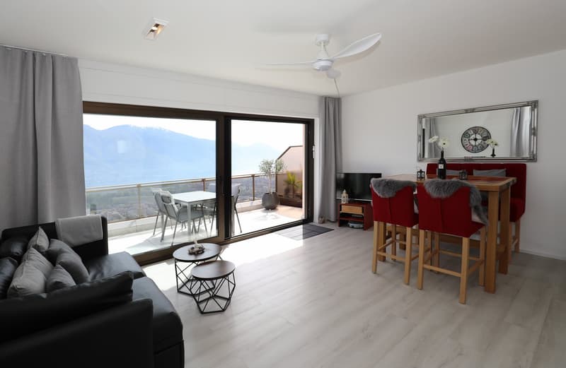Appartement mansardé moderne 2.5 pièces avec vue de rêve à Orselina (5)