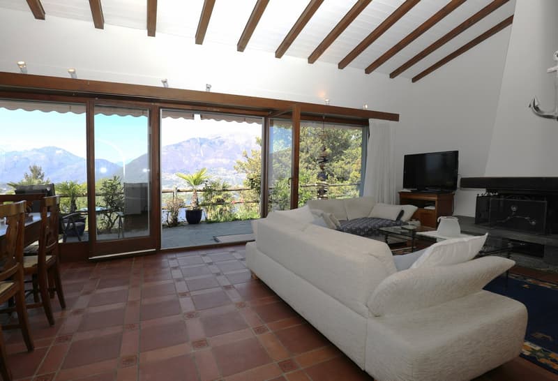 Bella casa unifamiliare/vacanza con piscina e vista sul Lago Maggiore (6)