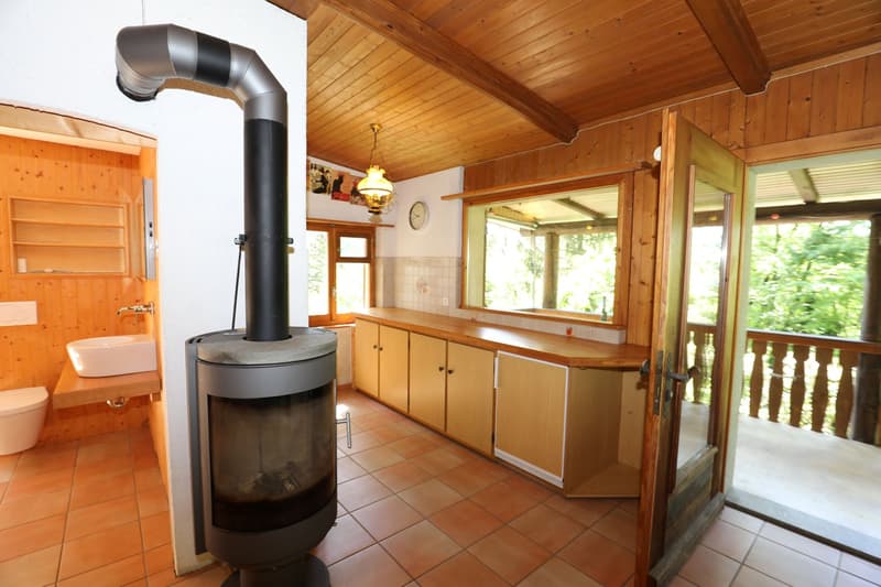 Maison unifamiliale + grande maison d'hôtes avec piscine et vue magnifique (18)