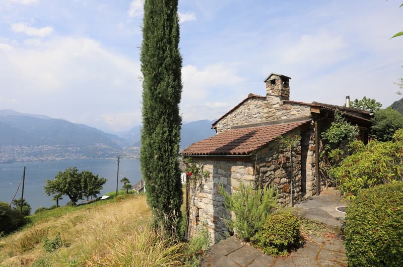Comfortable Rustico with panoramic views of the lake and mountains in Gambarogno (20)