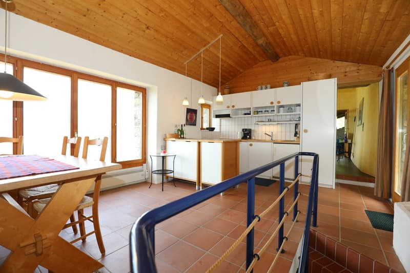 Comfortable Rustico with panoramic views of the lake and mountains in Gambarogno (10)