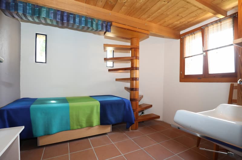 Comfortable Rustico with panoramic views of the lake and mountains in Gambarogno (15)