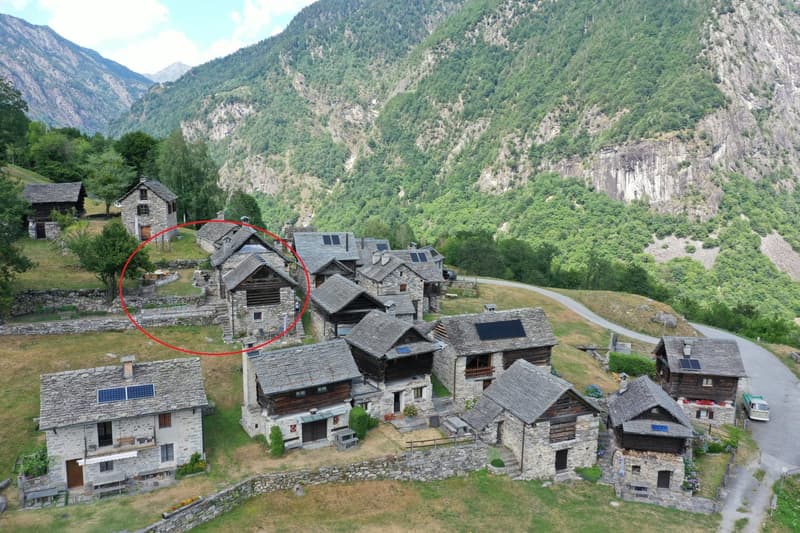 Grosses komfortables Rustico mit schönem Weitblick in Lavizzara (20)