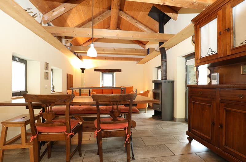 Sehr schön ausgebautes Rustico im sonnigen Bleniotal in Semione (10)