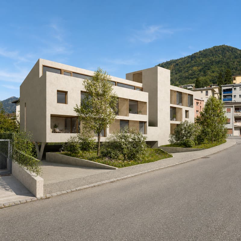 Nuova ed elegante Residenza in zona strategica a Tesserete (1)